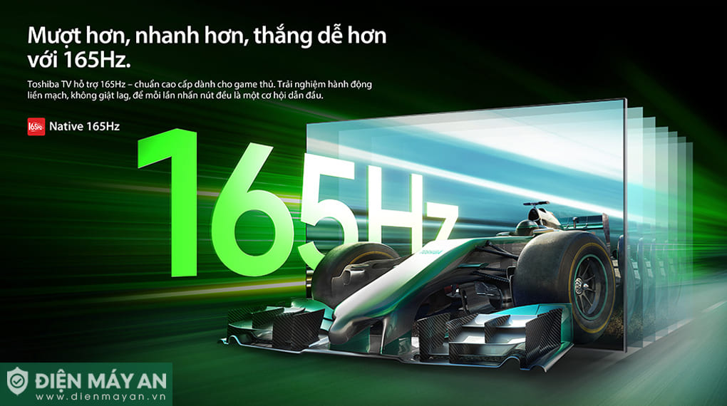 Smart Tivi Mini LED Toshiba AI 4K 65 inch 65Z770RP